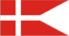 Splitflag (med to spidser)